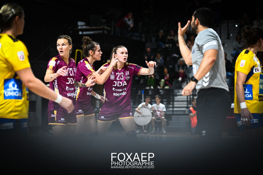 JDA HANDBALL vs HYPO NIEDERÖSTERREICH 05-10-24 — FOXAEP, photographe Bourgogne