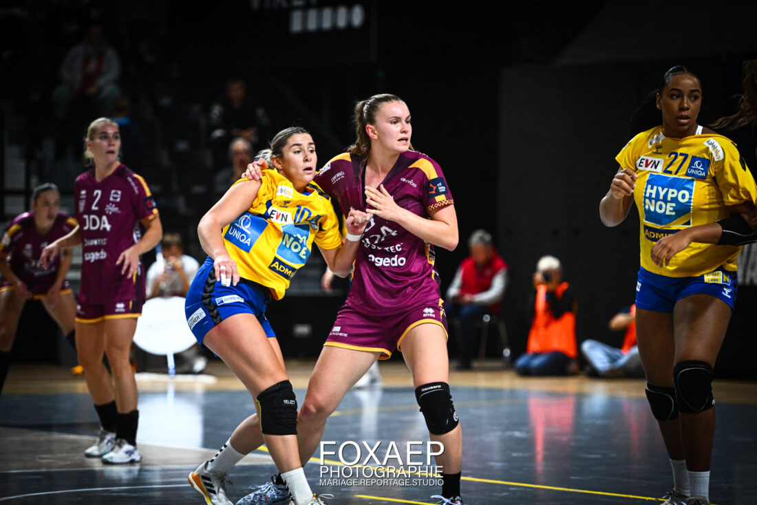 JDA HANDBALL vs HYPO NIEDERÖSTERREICH 05-10-24 — FOXAEP, photographe Bourgogne