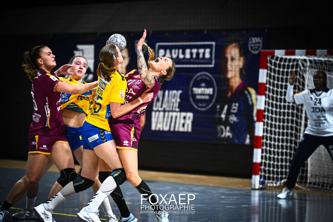 JDA HANDBALL vs HYPO NIEDERÖSTERREICH 05-10-24 — FOXAEP, photographe Bourgogne