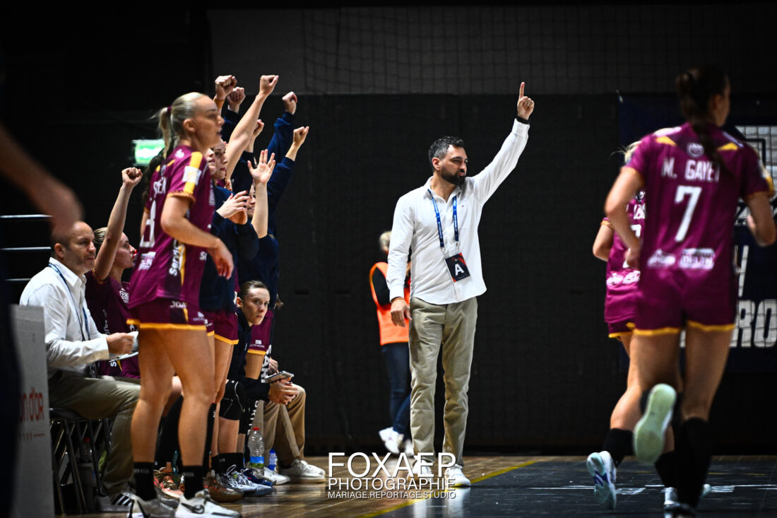 JDA HANDBALL vs HYPO NIEDERÖSTERREICH 05-10-24 — FOXAEP, photographe Bourgogne