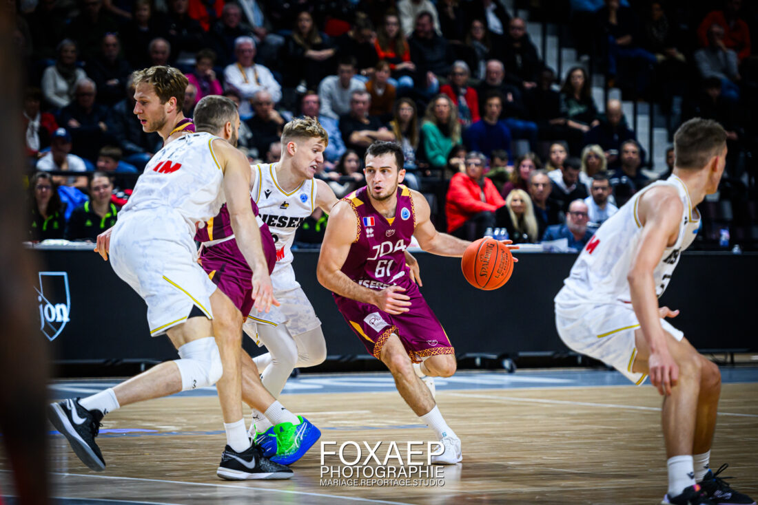 JDA DIJON – LUDWIGSBURG – EUROPE CUP-13-11-24 — FOXAEP, photographe Bourgogne