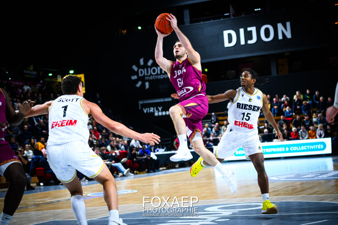 JDA DIJON – LUDWIGSBURG – EUROPE CUP-13-11-24 — FOXAEP, photographe Bourgogne