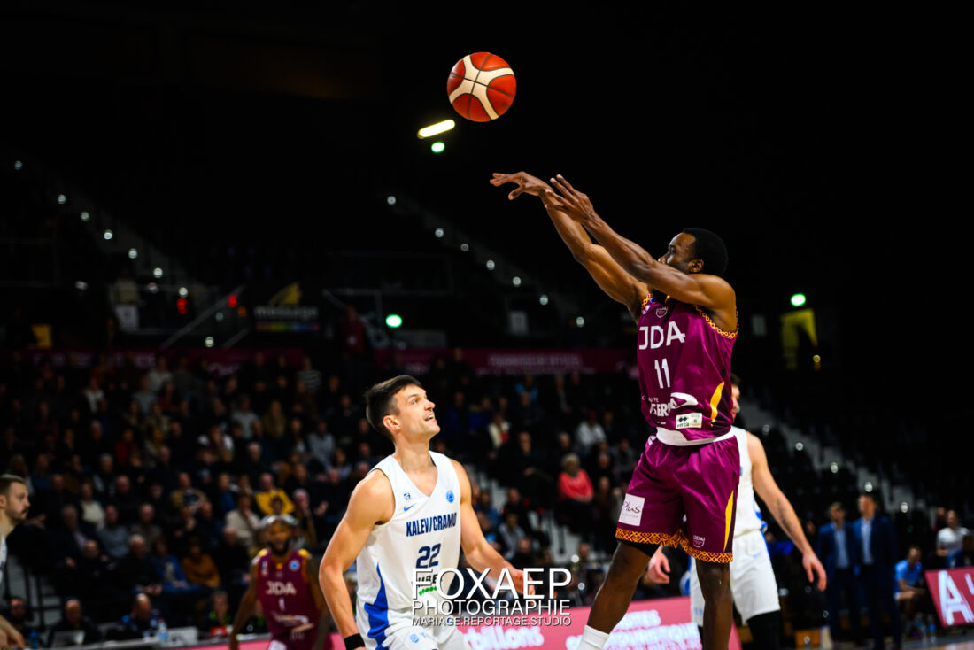 JDA DIJON – BC KALEV- EUROPE CUP-11-12-24 — FOXAEP, photographe Bourgogne