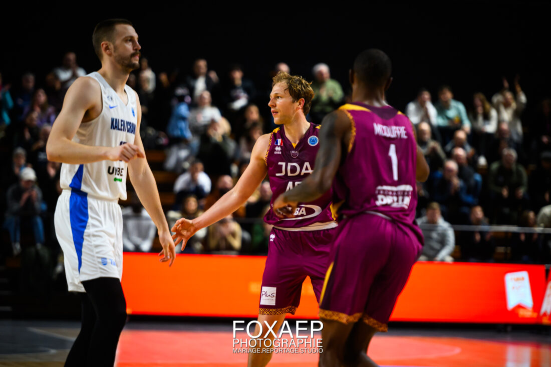 JDA DIJON – BC KALEV- EUROPE CUP-11-12-24 — FOXAEP, photographe Bourgogne