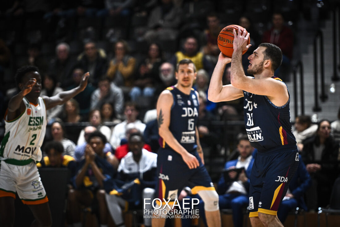 JDA DIJON – LE PORTEL- COUPE DE FRANCE- 20-01-25 — FOXAEP, photographe Bourgogne