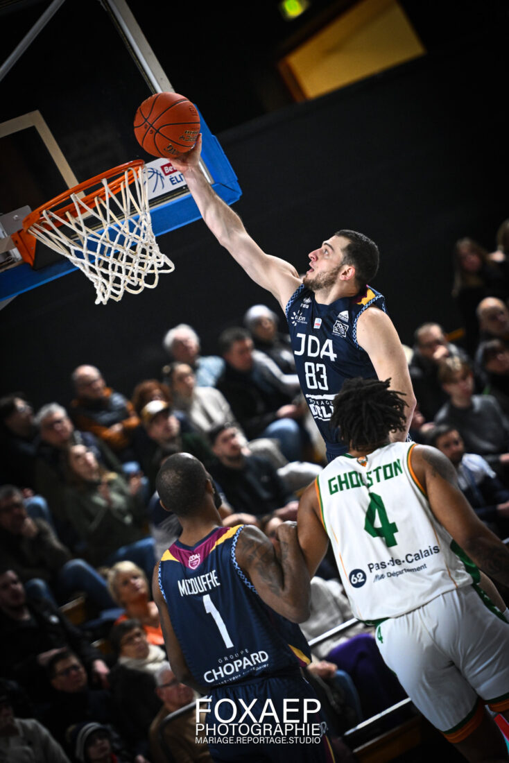 JDA DIJON – LE PORTEL- COUPE DE FRANCE- 20-01-25 — FOXAEP, photographe Bourgogne