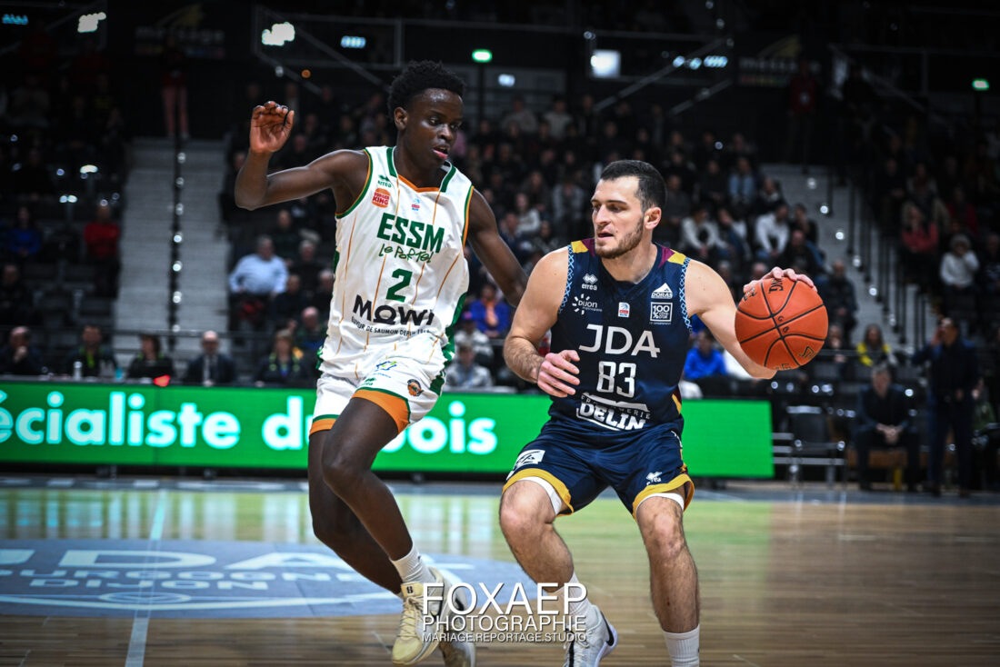 JDA DIJON – LE PORTEL- COUPE DE FRANCE- 20-01-25 — FOXAEP, photographe Bourgogne
