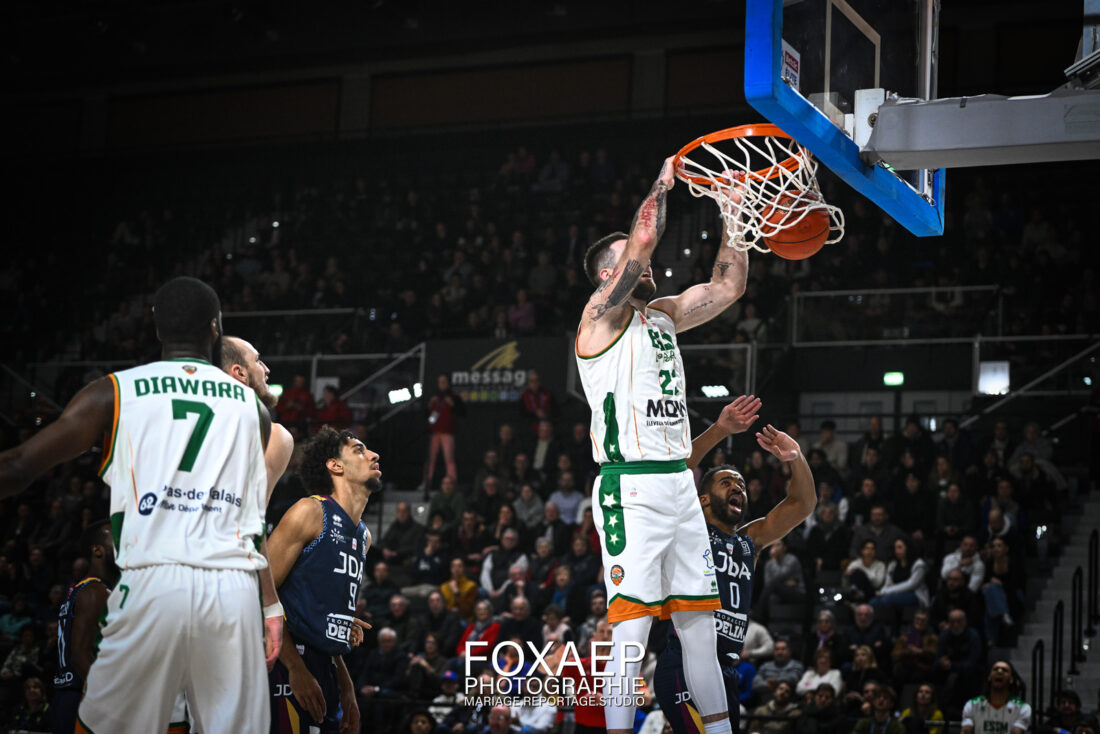 JDA DIJON – LE PORTEL- COUPE DE FRANCE- 20-01-25 — FOXAEP, photographe Bourgogne