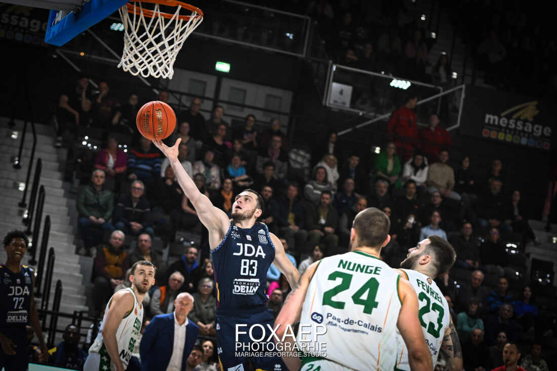 JDA DIJON – LE PORTEL- COUPE DE FRANCE- 20-01-25 — FOXAEP, photographe Bourgogne