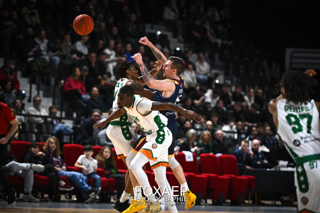 JDA DIJON – LE PORTEL- COUPE DE FRANCE- 20-01-25 — FOXAEP, photographe Bourgogne