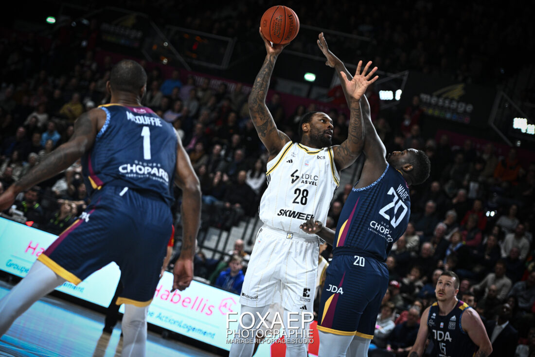 JDA DIJON – ASVEL 12-01-25 — FOXAEP, photographe Bourgogne