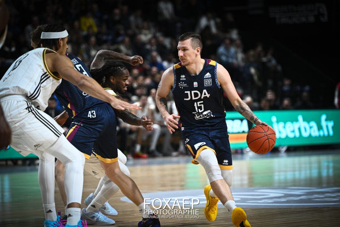 JDA DIJON – ASVEL 12-01-25 — FOXAEP, photographe Bourgogne