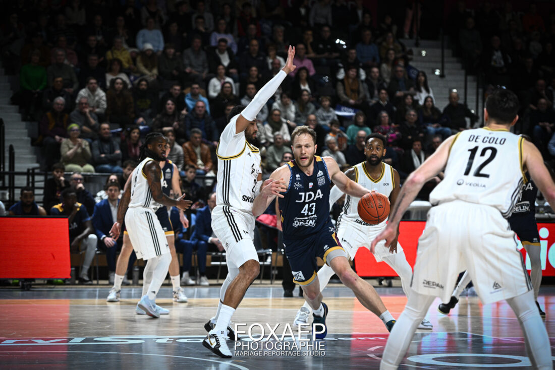JDA DIJON – ASVEL 12-01-25 — FOXAEP, photographe Bourgogne