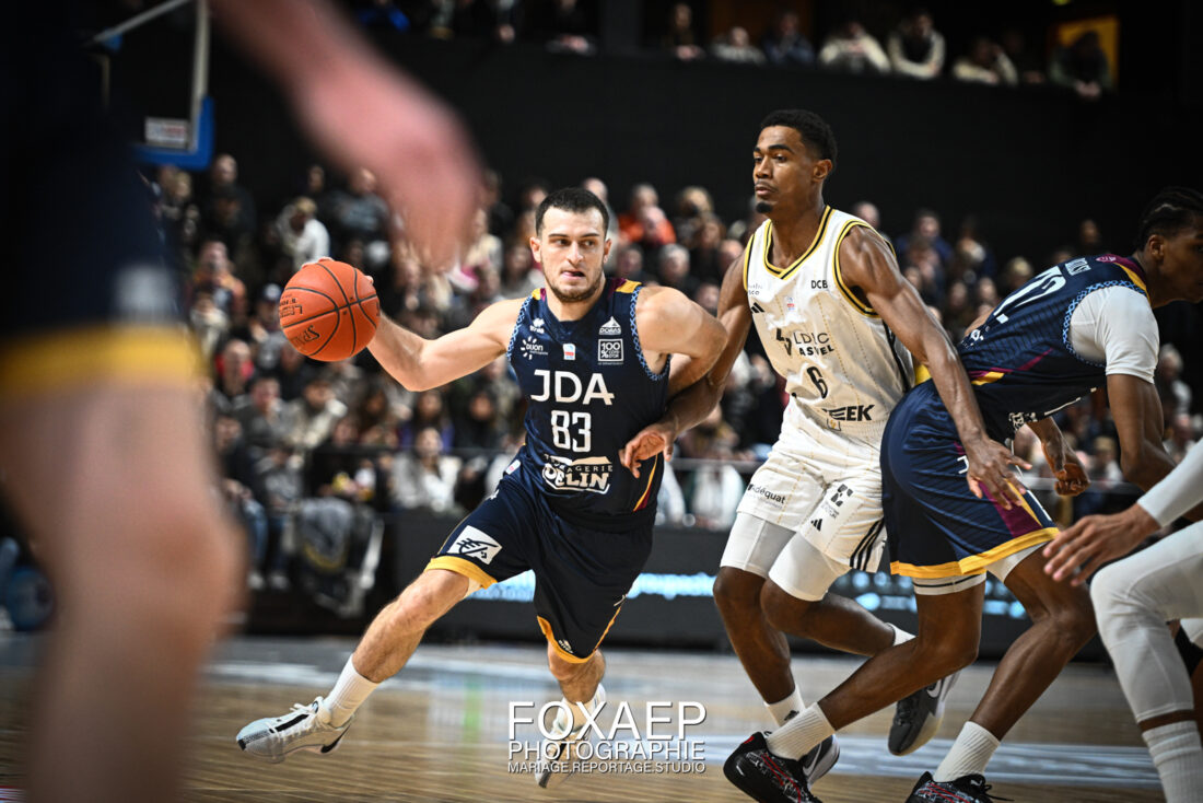 JDA DIJON – ASVEL 12-01-25 — FOXAEP, photographe Bourgogne