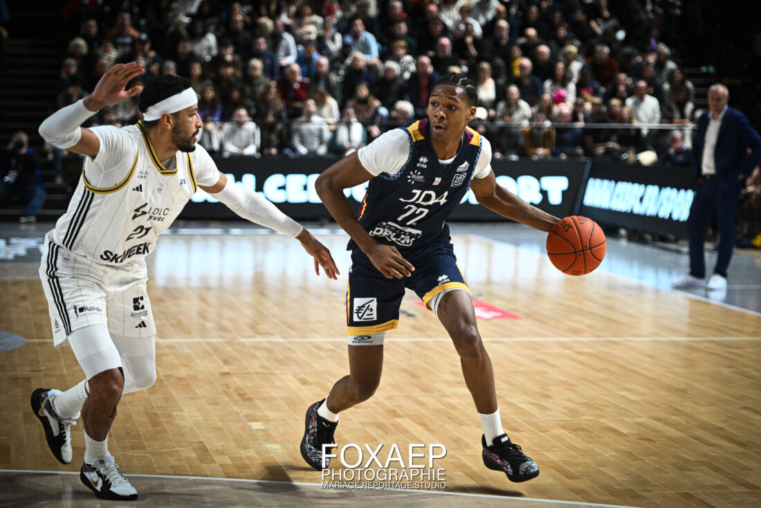 JDA DIJON – ASVEL 12-01-25 — FOXAEP, photographe Bourgogne