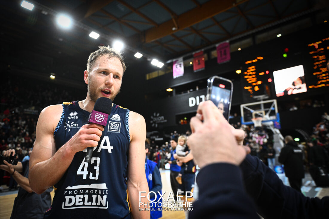 JDA DIJON – ASVEL 12-01-25 — FOXAEP, photographe Bourgogne