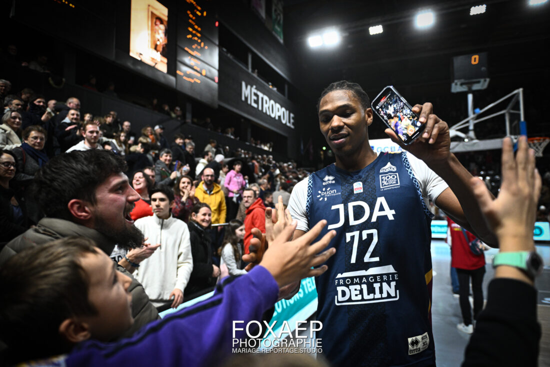 JDA DIJON – ASVEL 12-01-25 — FOXAEP, photographe Bourgogne